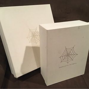 2 Charlotte Olympia shoe boxes